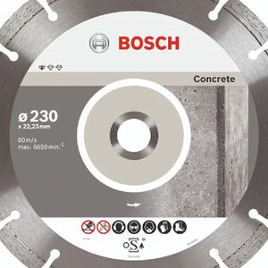 Disco Bosch Segmentado STD Concreto 230mm - Bosch