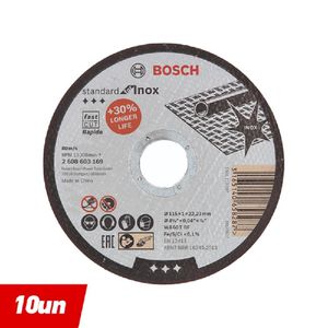 Esmerilhadeira 4.1/2'' GWS 6-115 127V 670W + 10 Discos - Bosch
