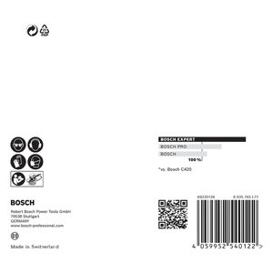 Disco de Lixa Bosch EXPERT M480 125mm G155 5 peças