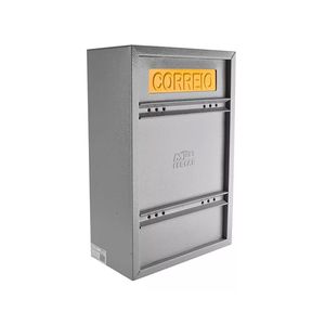Caixa de Correio de Grade ou Embutir 230x150x350cm Cinza COR-4 - FERCAR