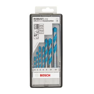 Jogo broca Bosch CYL-9 Multimaterial Ø4-5-6-6-8-10-12mm 7 peças