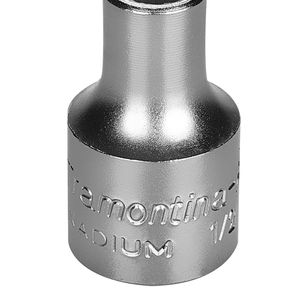 Soquete Estriado em Aço Cromo Vanádio 11 mm - Encaixe 1/2'' Tramontina PRO