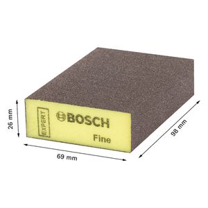 Esponja Abrasiva Bosch EXPERT S471 69x26x97mm Fine