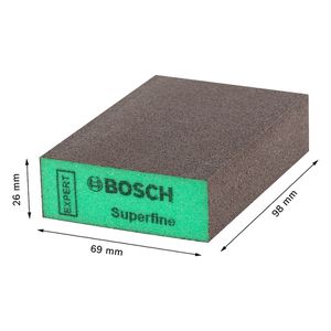 Esponja Abrasiva Bosch EXPERT S471 69x26x97mm Superfine