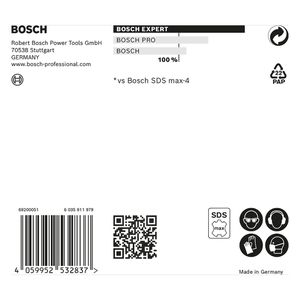 Broca para concreto Bosch EXPERT SDS Max-8X Diâmetro14 x 600 x 740 mm