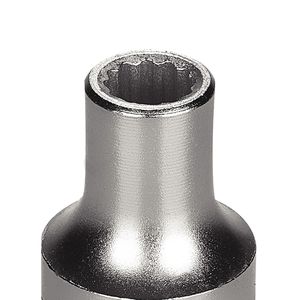 Soquete Estriado em Aço Cromo Vanádio 10 mm - Encaixe 1/2