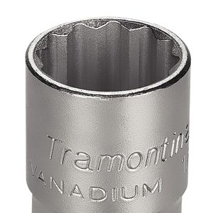 Soquete Estriado em Aço Cromo Vanádio 21 mm - Encaixe 1/2'' Tramontina PRO