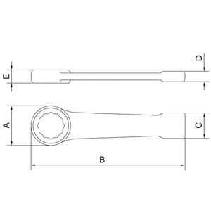 Chave Estrela de Bater 3.1/8'' Tramontina PRO