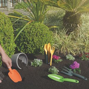 Conjunto Para Jardinagem Plástico Colorido 3 Peças - Tramontina 