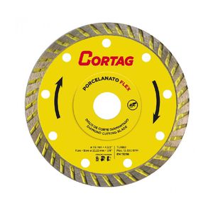 Disco de Corte Diamantado Porcelanato Flex 115mm - CORTAG