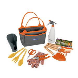 Kit de Jardinagem com Bolsa de Lona 13 Peças - Tramontina 