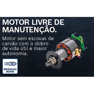 Esmerilhadeira Angular a Bateria 5'' GWS 18V-10 PC ProCORE,18V, 2 Baterias ProCORE 8,0Ah, Carregador, em Maleta L-BOXX Bosch