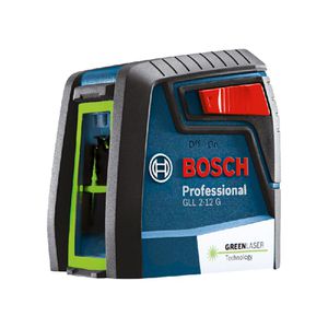 Nível a Laser de linhas verdes cruzadas 12 metros Bosch GLL 2-12 G 