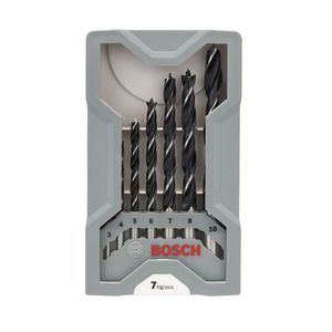 Jogo de Brocas Bosch 3 Pontas 3-4-5-6-7-8-10mm 7 peças