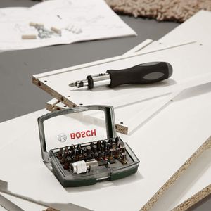 Kit de Pontas para parafusar com 32 unidades - Bosch 