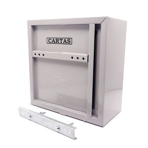 Caixa de Correio de Grade ou Embutir 230x110x230cm Cinza COR-5 - FERCAR