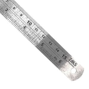 Escala de Aço Inox 150 mm (112,0001) - Zaas
