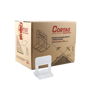 Espaçador Nivelador de Pisos Tradicional 2mm (Caixa c/ 500 Unidades) - Cortag