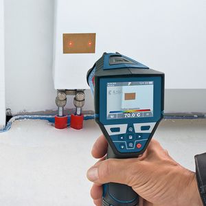 Termômetro infravermelho Bosch GIS 1000 C até 1000 ºC com Bluetooth