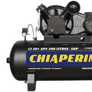 Compressor De Ar Alta Pressão 20pcm (CJ 20+ APV 200L) - Chiaperini