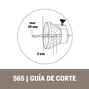 Guia de Corte Multiuso 565 - Dremel 