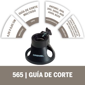 Guia de Corte Multiuso 565 - Dremel 