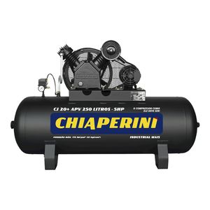 Compressor de ar Alta Pressão 20 Pcm 250 Litros (CJ 20+ APV 250l) – Chiaperini 