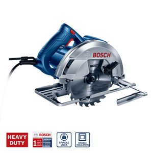 Serra Circular Bosch GKS 150 1500W com 2 Discos de serra e Guia paralelo