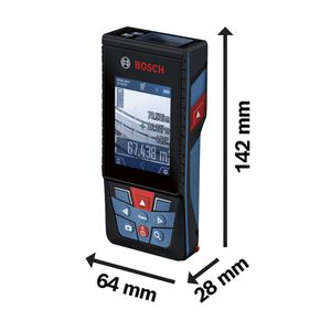 Trena laser Bosch GLM 150-27 C alcance 150m com Bluetooth