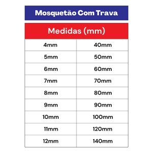  Mosquetão Com Trava 11 x 120 Mm (10,0008) - Nord