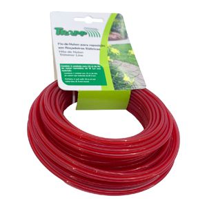 Fio De Nylon Para Roçadeiras Elétricas 15m x 2,4mm (3910011) - Trapp