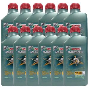 Óleo Sintético 5W40 A3 Magnatec (3436621) - (Cx C/12 UND) - Castrol