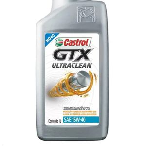 Oléo de Motor GTX Ultraclean 15W40 (3417898) - (Cx C/24UND - Castrol