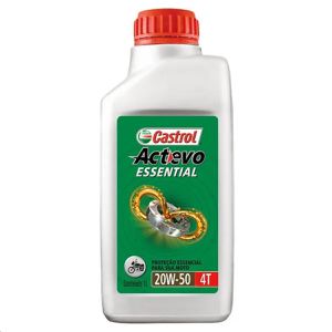 Óleo Lubrificante Essential Actevo 4T 20W50 Para Motos (3419247) - (Cx C/24 UND) - Castrol