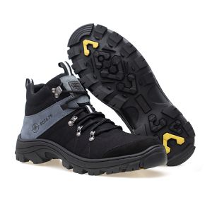 Coturno Bota masculina Tractor Robusta Adventure Trilha Treking ROTA79 cor Petróleo