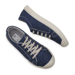 Tênis Feminino Casual Charlote Moderno Confortavel fashionista Cor azul jeans