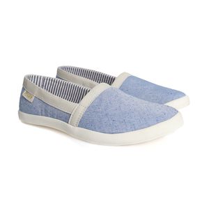 Alpargata/ Sapatilha Feminina Casual Confort Lis Azul Celeste Sustentável