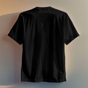 Camiseta Preta Feminina Básica Estampada estilosa de algodão leve moderna linda By ROTA79