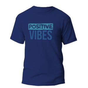 Camiseta T-Shirt Masculina Básica Estampada Positividade Style Macia By ROTA79 