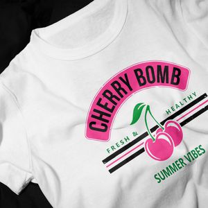 Camiseta Feminina Branca Estampada de algodão Leve Linda Estilosa By ROTA79 