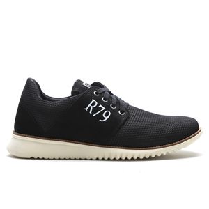 Sapato masculino couro Legítimo casual Preto Urban Class ROTA79