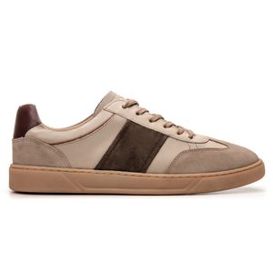 Tênis Masculino Soho em Couro Marfim Savelli - SAVELLI CALÇADOS