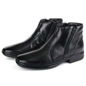 Bota Conforto Light em Couro Preto Savelli - 6012 - SAVELLI CALÇADOS