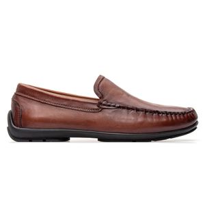 Mocassim Masculino Melbourne em Couro Whisky Savel... - SAVELLI CALÇADOS