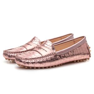 Mocassim Feminino Nice Em Couro Rosa Savelli - SAVELLI CALÇADOS