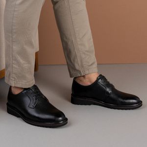 Sapato Masculino New Castle Em Couro Floater Preto... - SAVELLI CALÇADOS