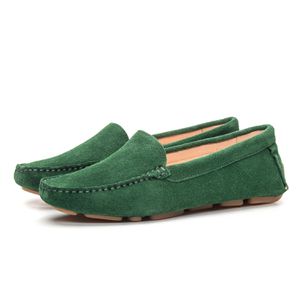 Mocassim Feminino Charlotte Em Couro Verde Savelli - SAVELLI CALÇADOS