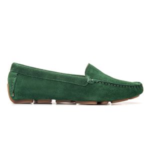 Mocassim Feminino Charlotte Em Couro Verde Savelli - SAVELLI CALÇADOS