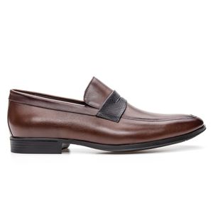 Sapato Masculino Dublin Em Couro Café Savelli - SAVELLI CALÇADOS