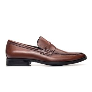 Sapato Masculino Loafer em Couro Pinhão Savelli - SAVELLI CALÇADOS